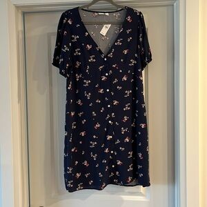 Flowered GAP Mini Dress